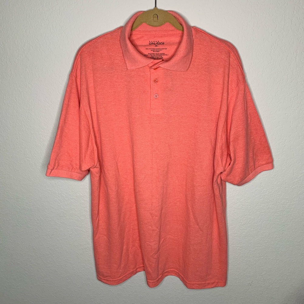 NWT Salmon Galaxay Polo